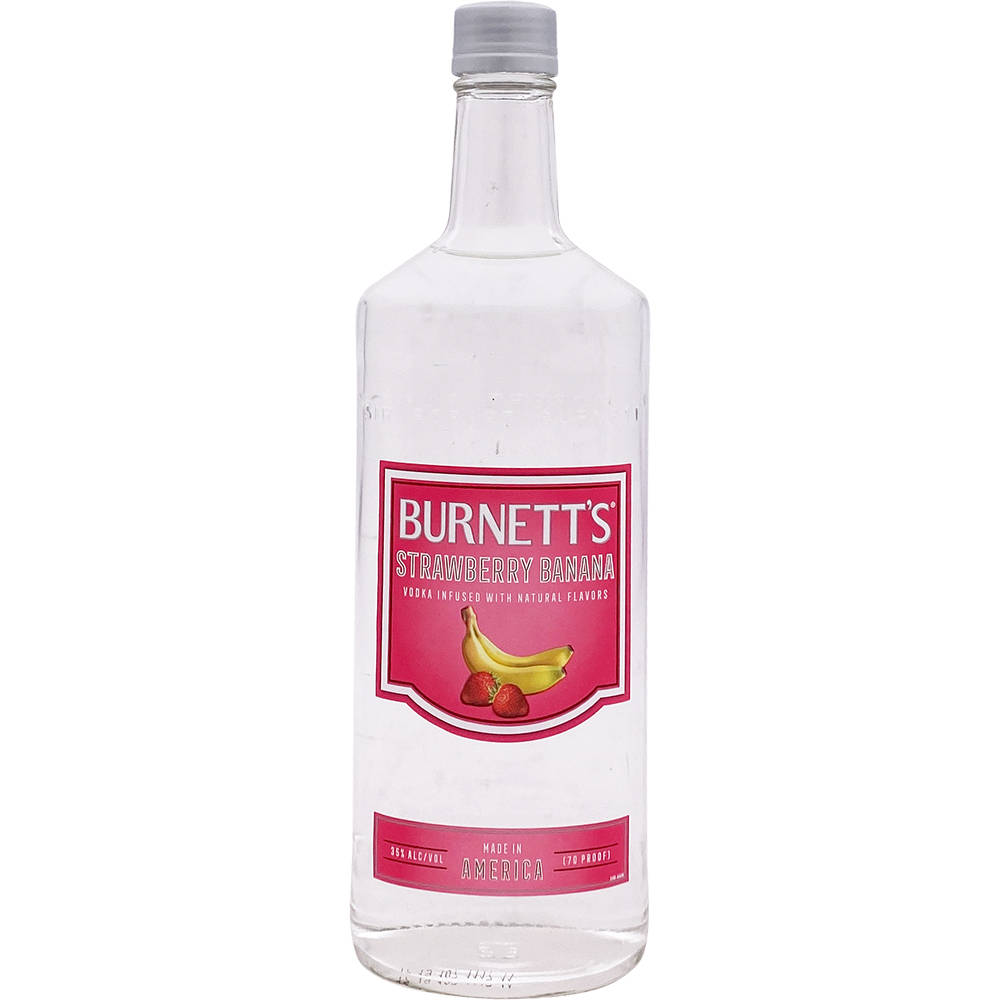 Burnett's Strawberry Banana Vodka Background