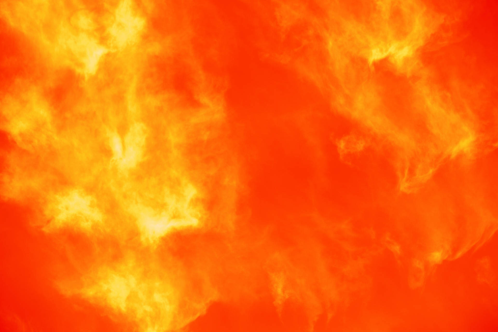Burning Orange Screen Cover Background