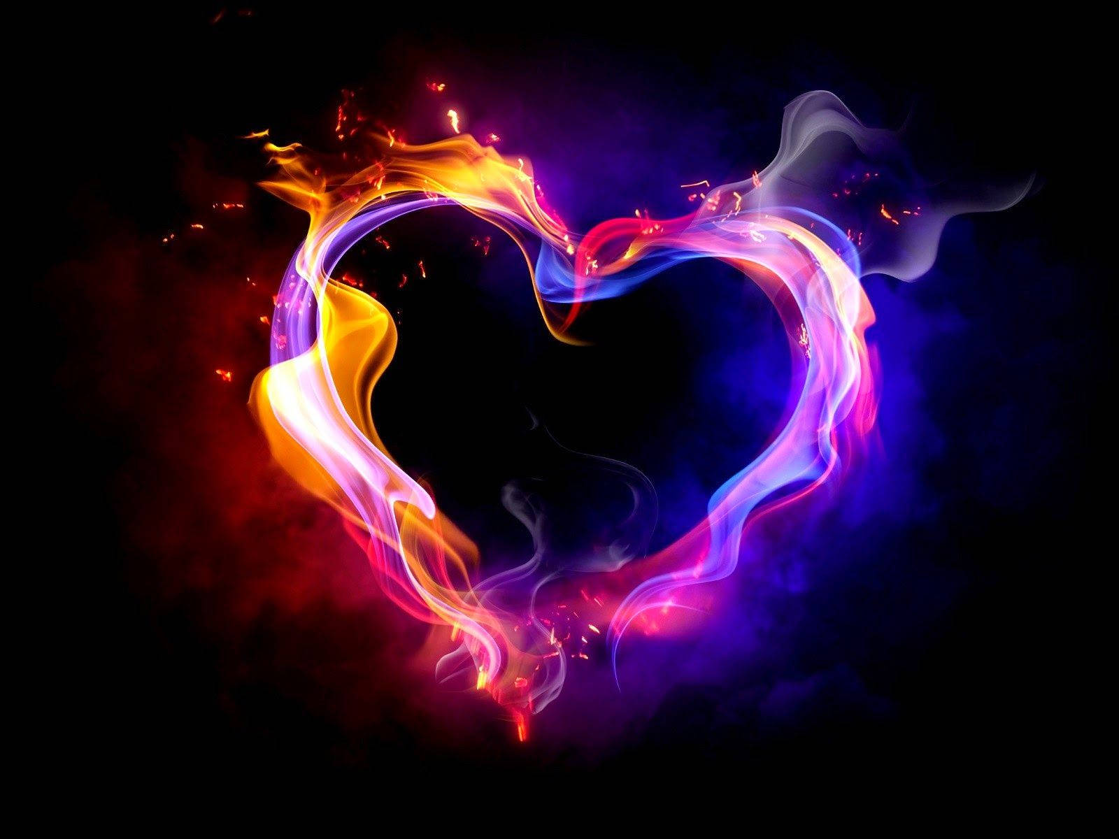 “burning With Love” Background