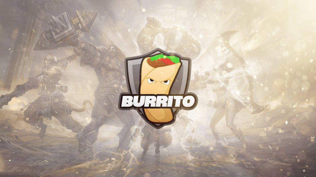 Burrito Digital Art Background