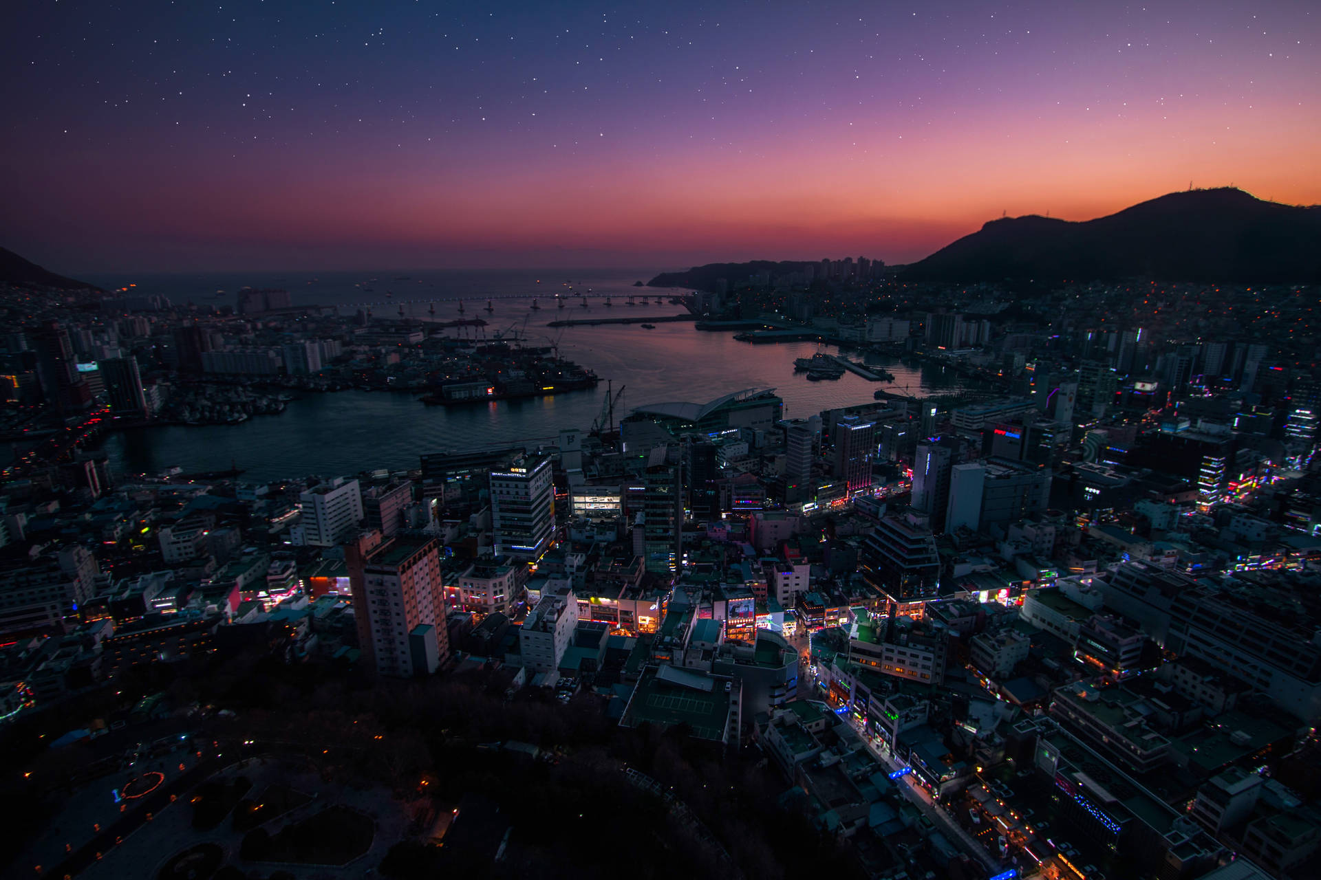 Busan Tower View South Korea