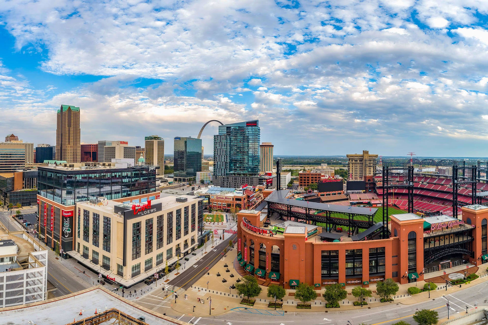 Busch Stadium St Louis Background