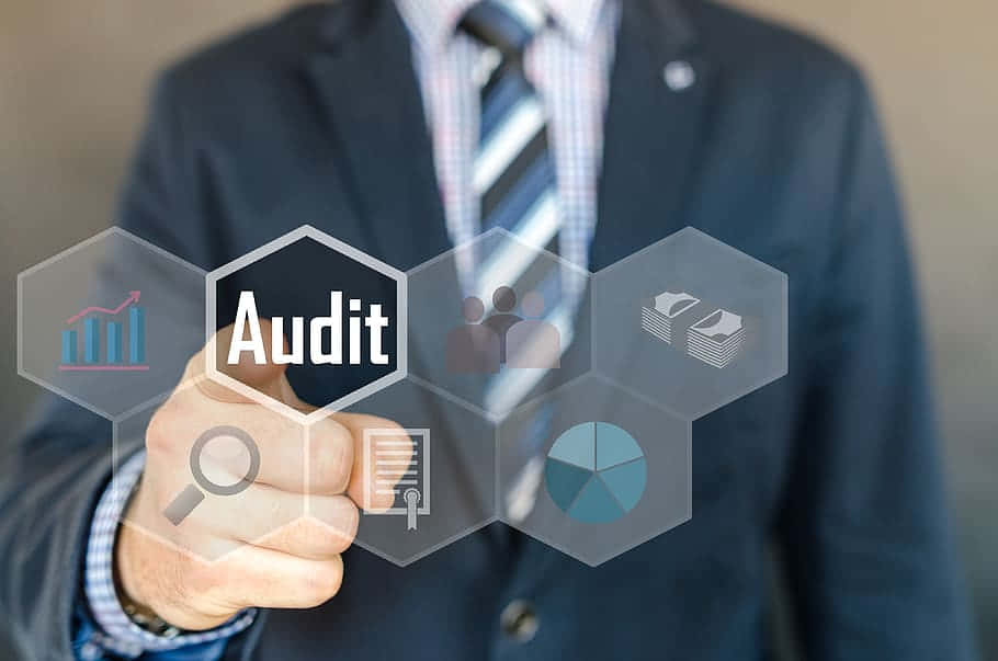 Business Audit Concept Background