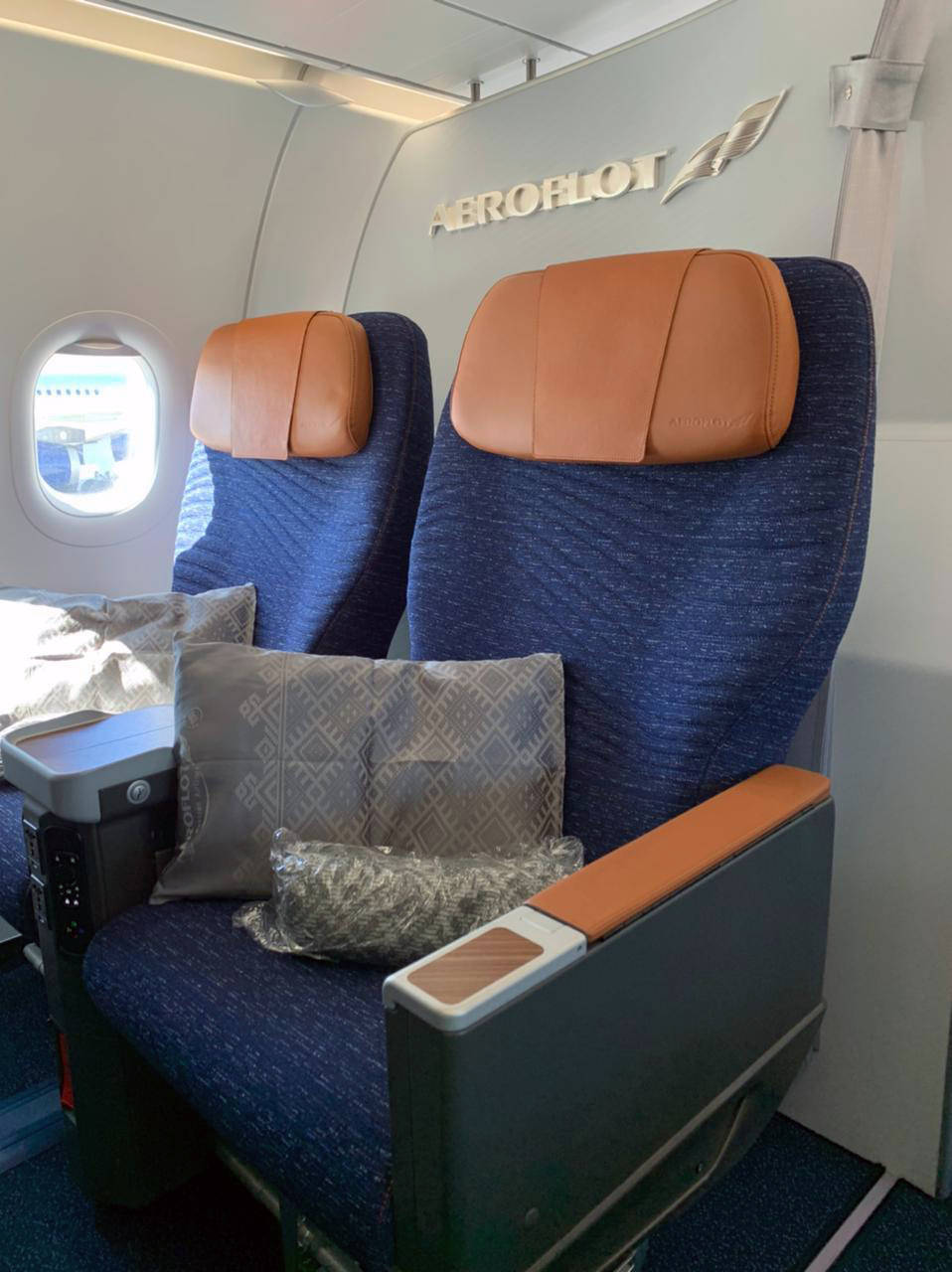 Business Class Aeroflot Background