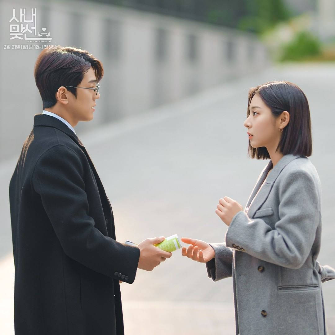 Business Proposal Drama Lovers Background