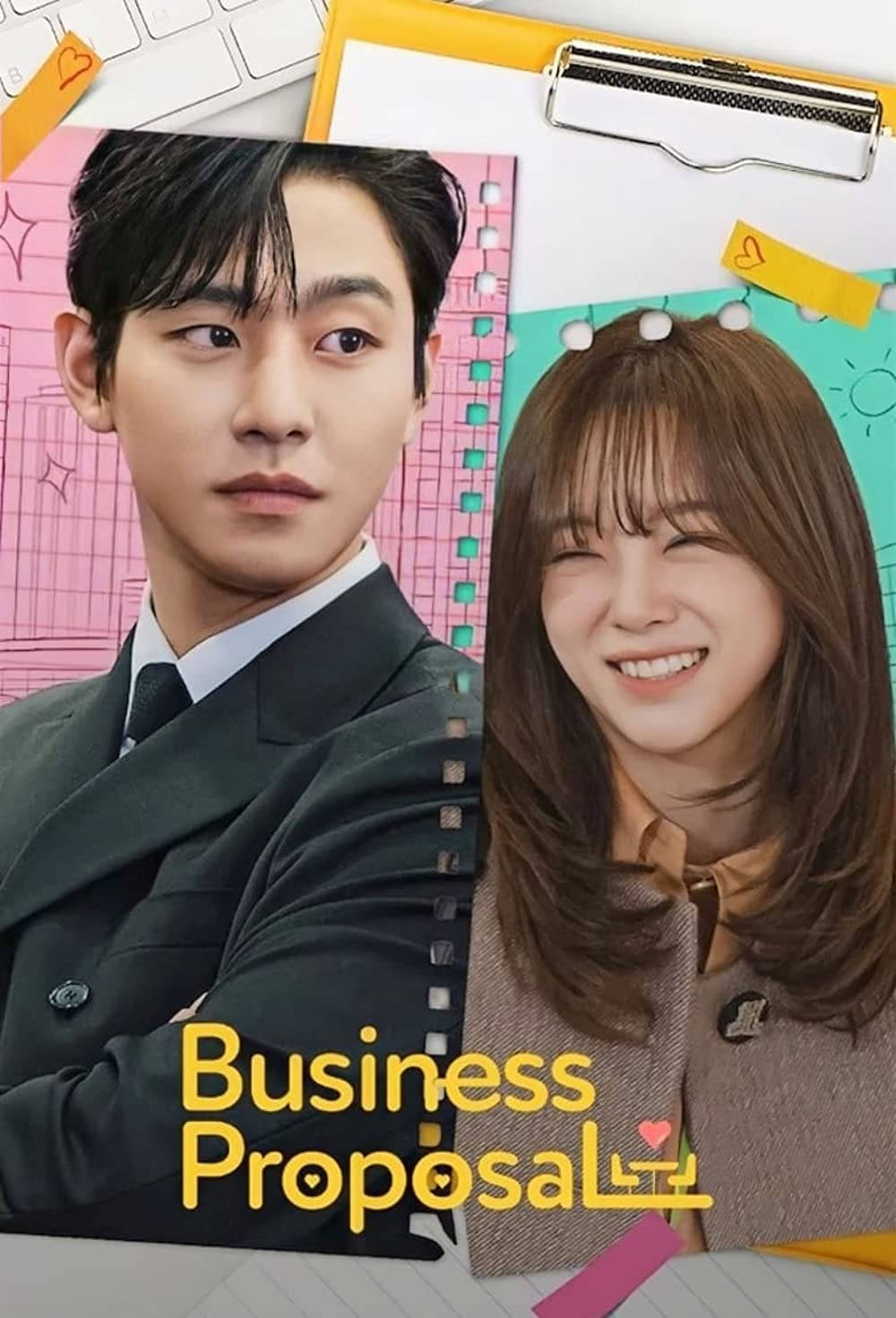 Business Proposal Drama Poster In High Resolution Background