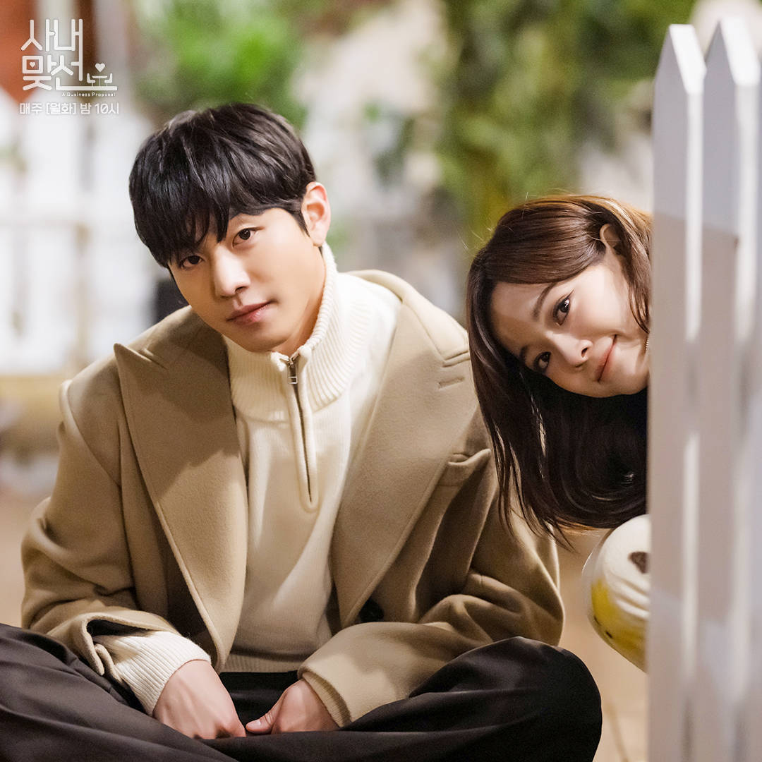 Business Proposal Korean Drama Couple Background