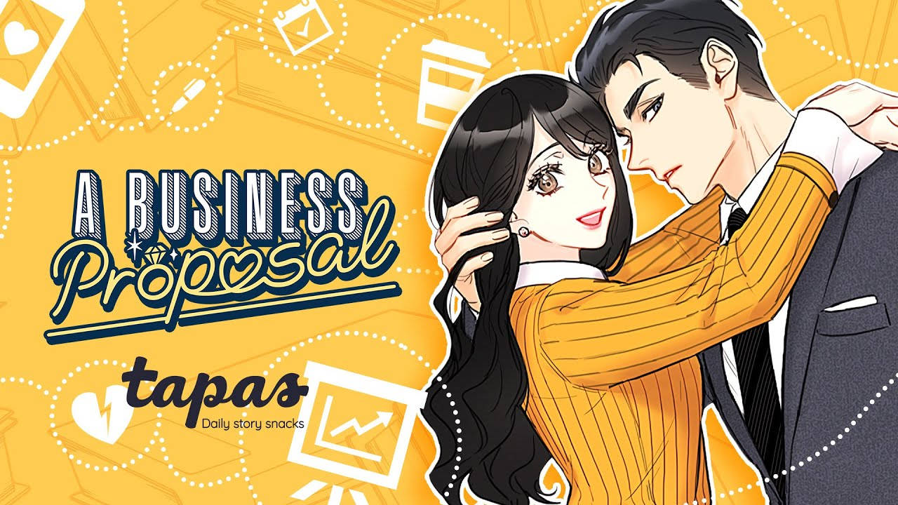 Business Proposal Love Story Webtoon Background