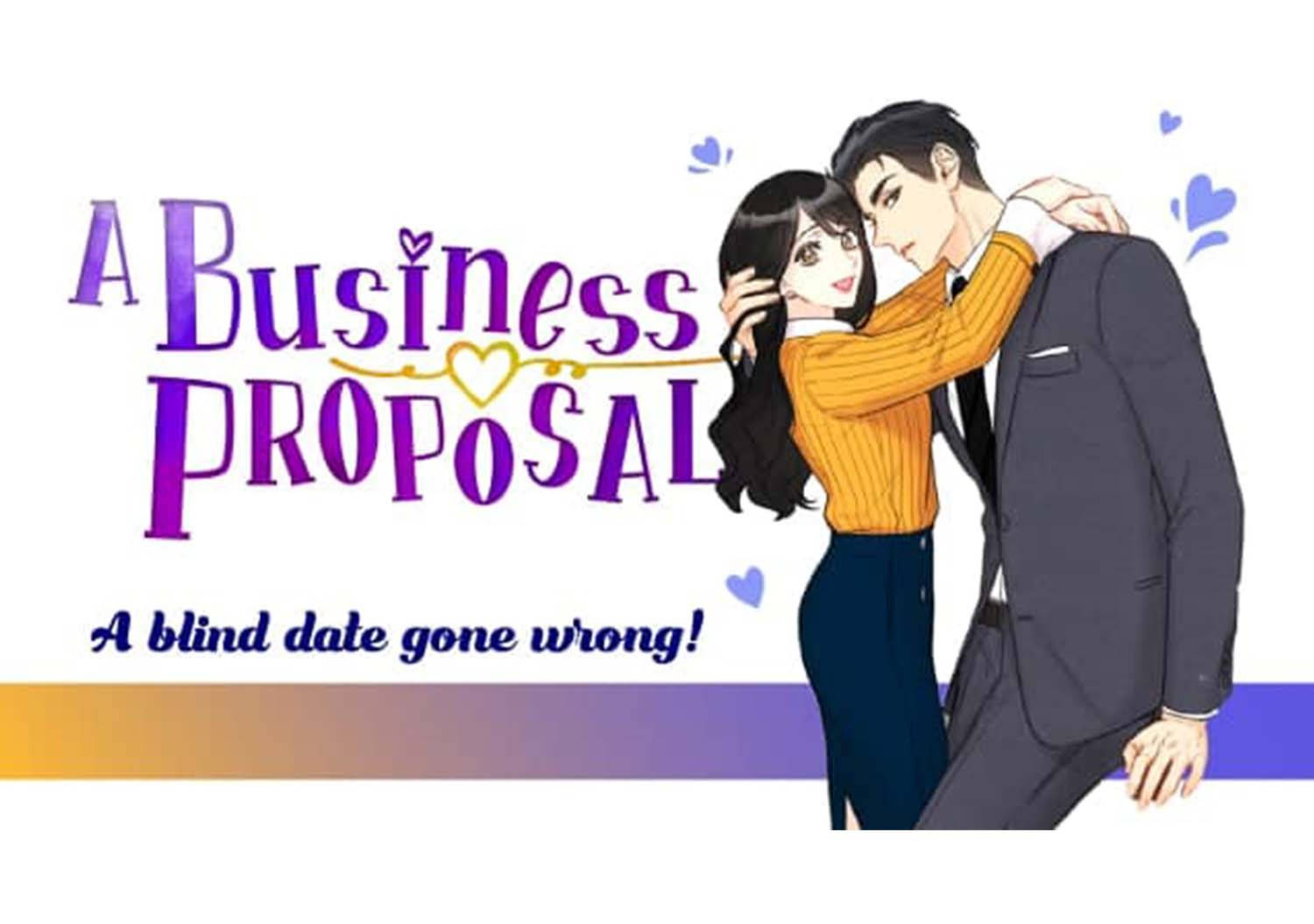 Business Proposal Webtoon Digital Art Background