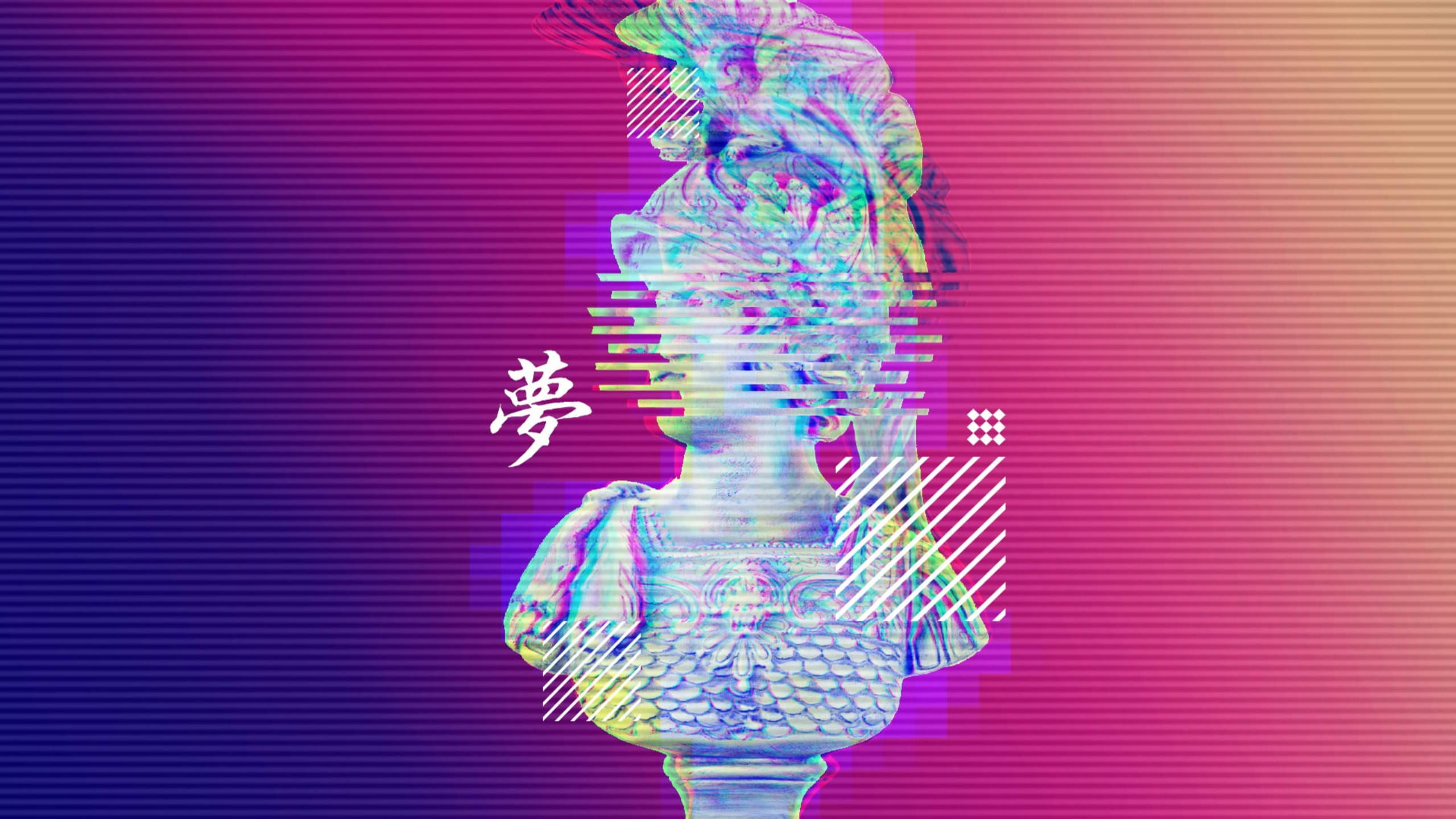 Bust Purple Aesthetic Tumblr Laptop Background