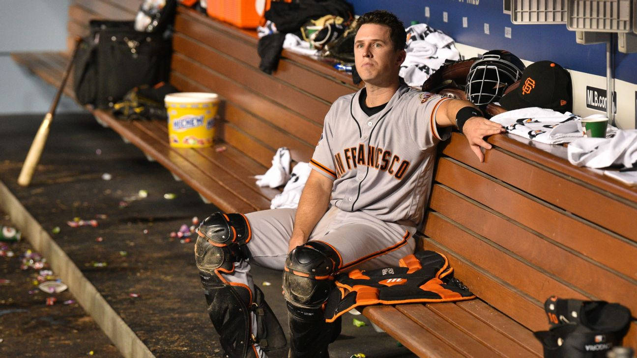 Buster Posey Giants Catcher Background
