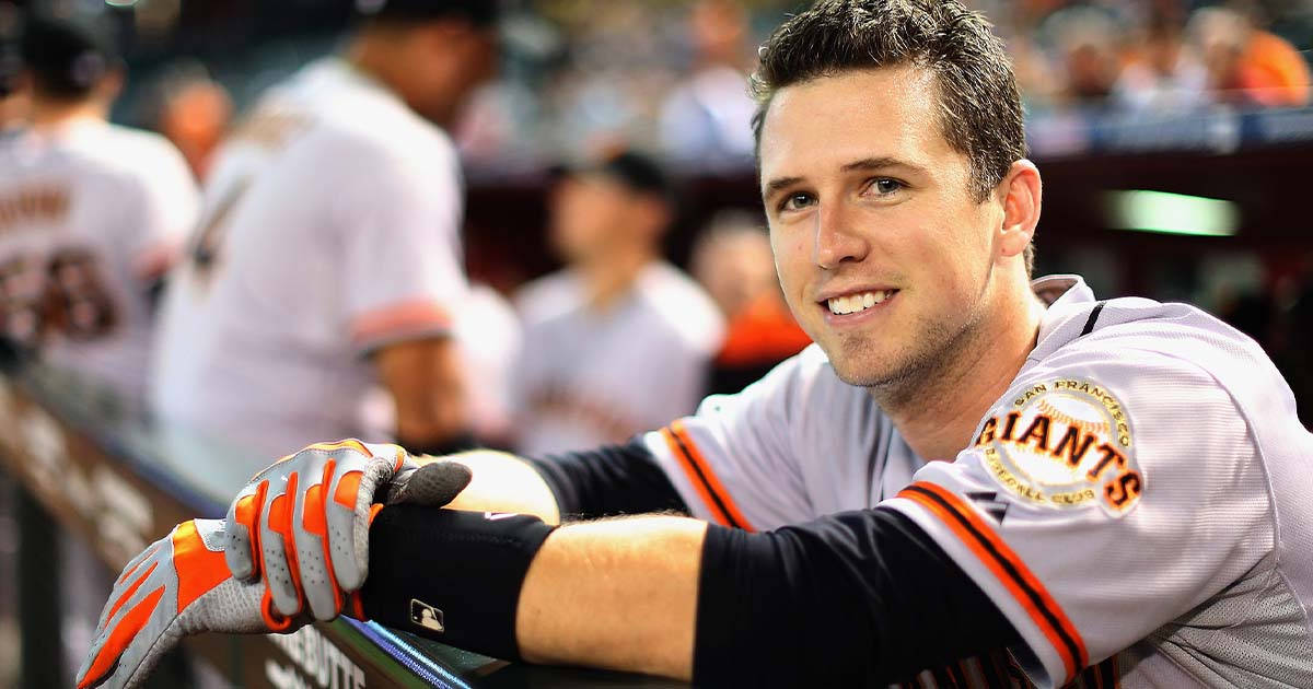 Buster Posey Smile Background