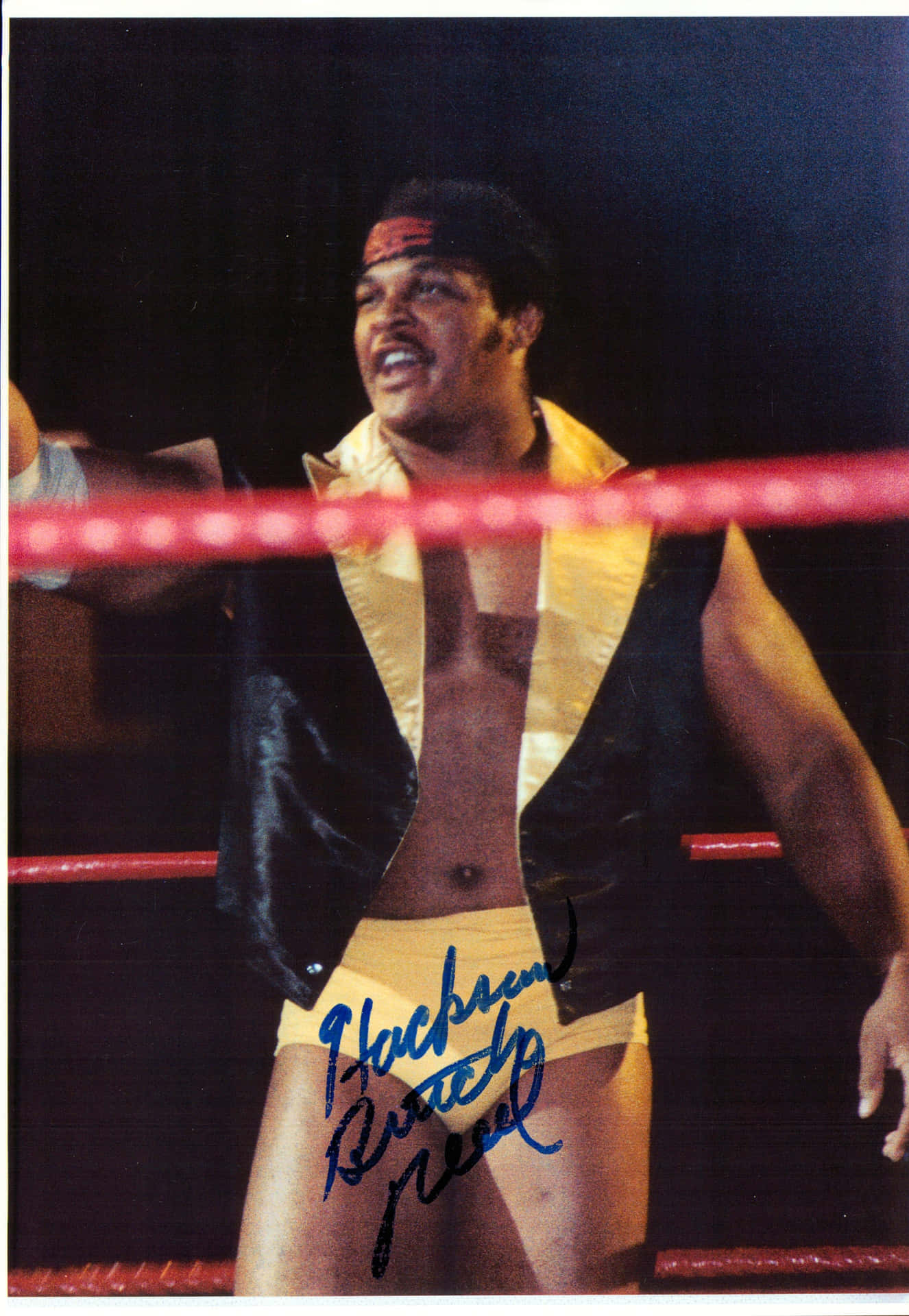 Butch Reed Yellow And Black Background
