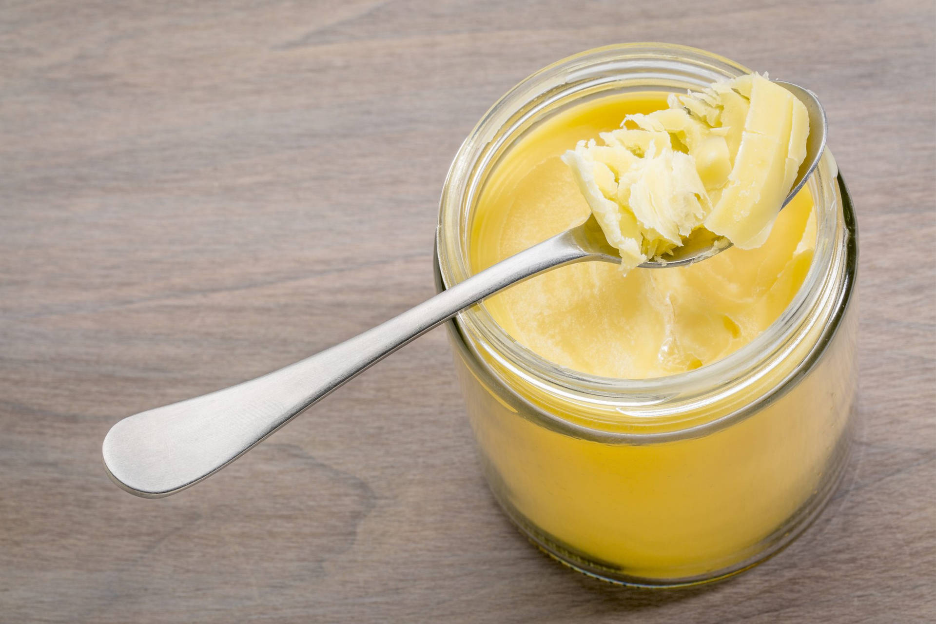 Butter Jar With Spoon