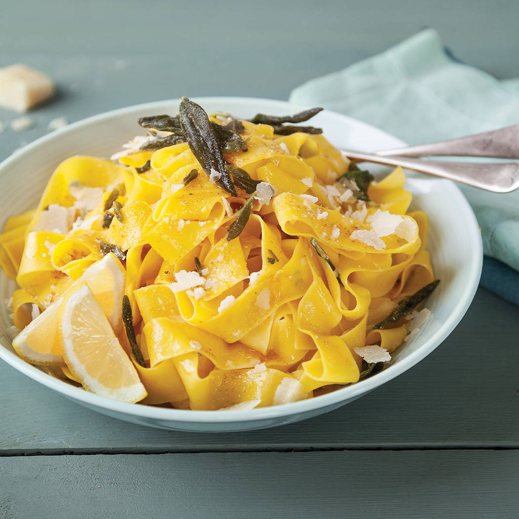 Butter On Pasta With Lemon