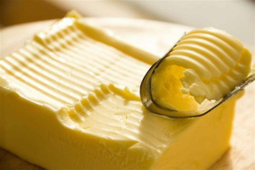 Butter Scraped With Fork