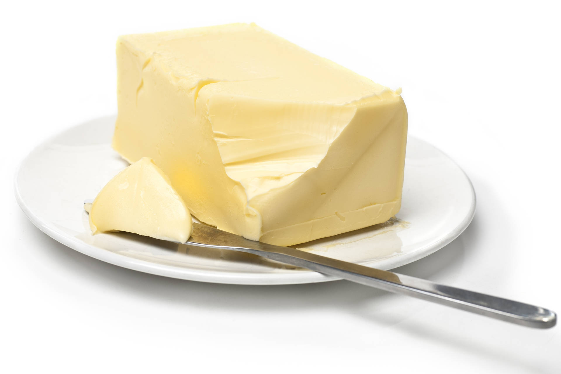 Butter With Knife Slicing