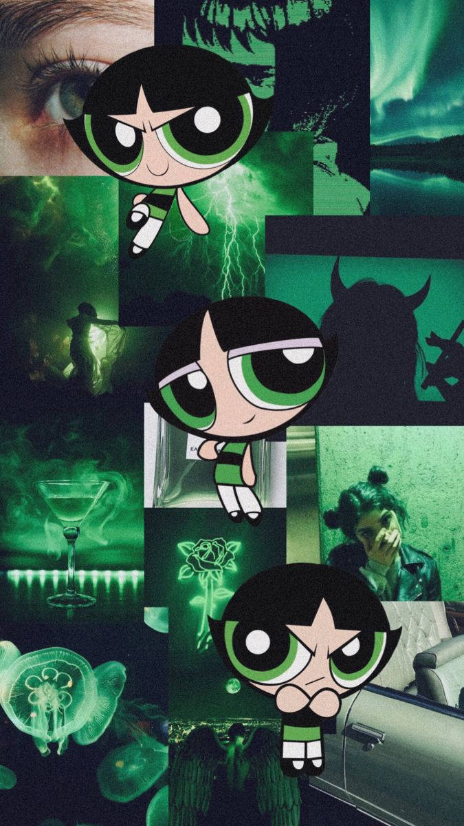 Buttercup Collage Background