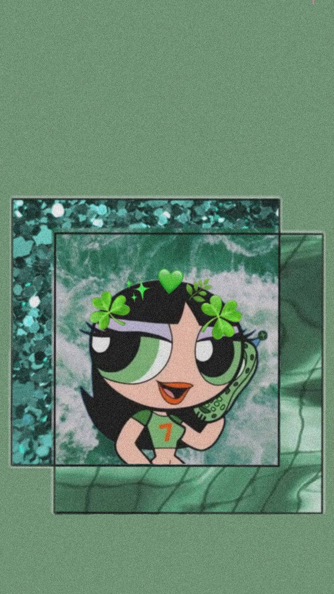 Buttercup Heart Background