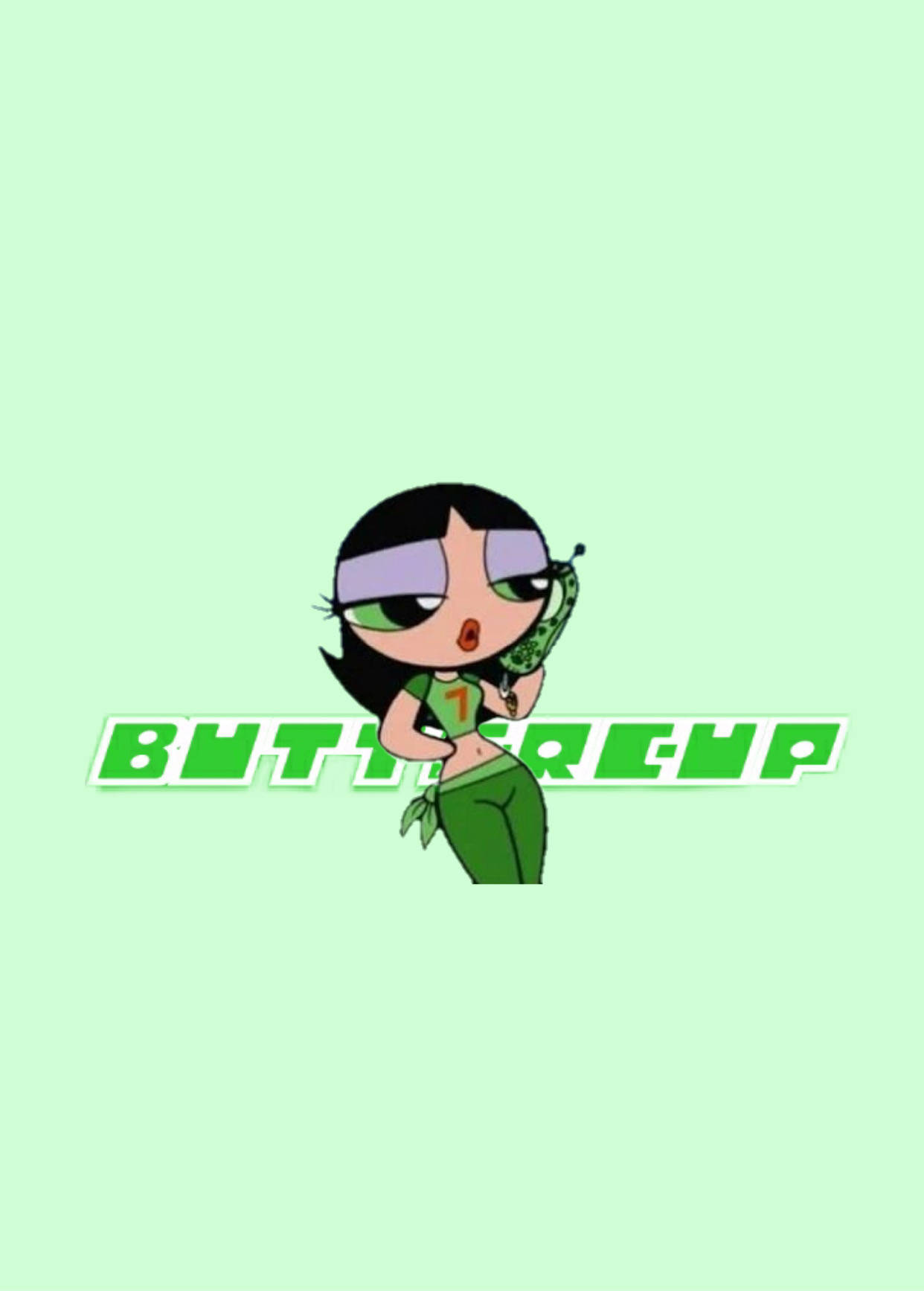 Buttercup Lady Background