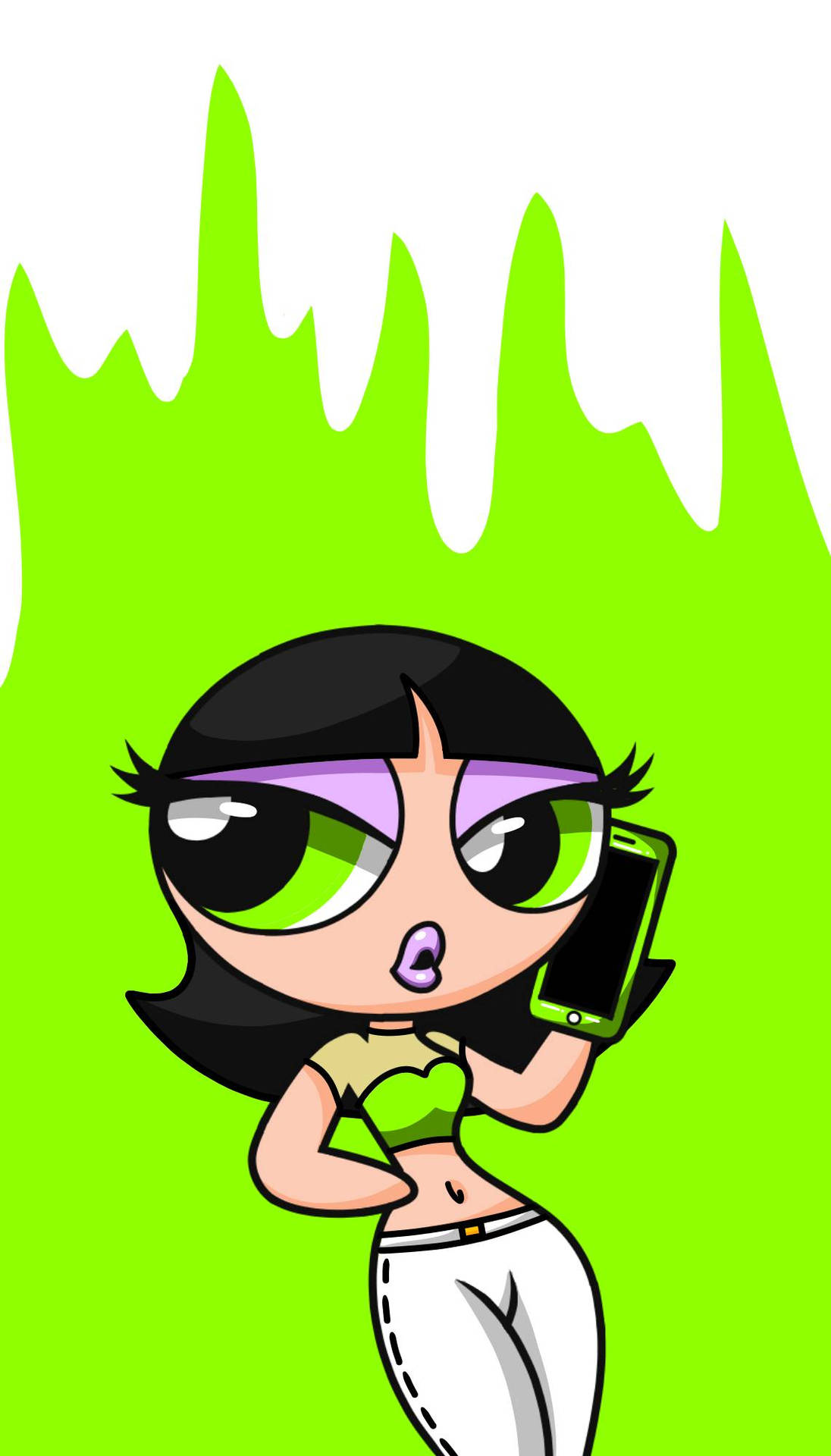 Buttercup Paint Background