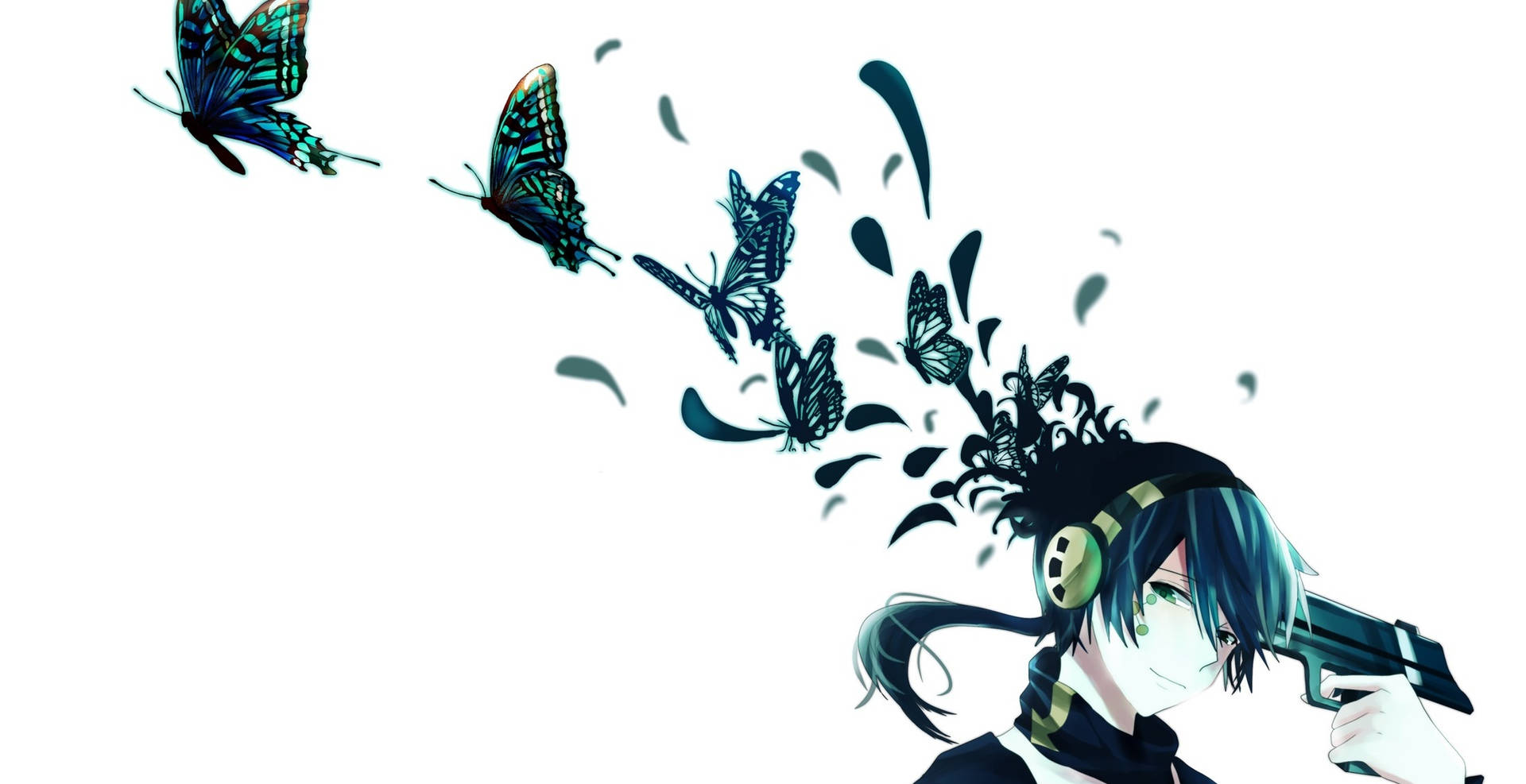 Butterflies Animation Art Background