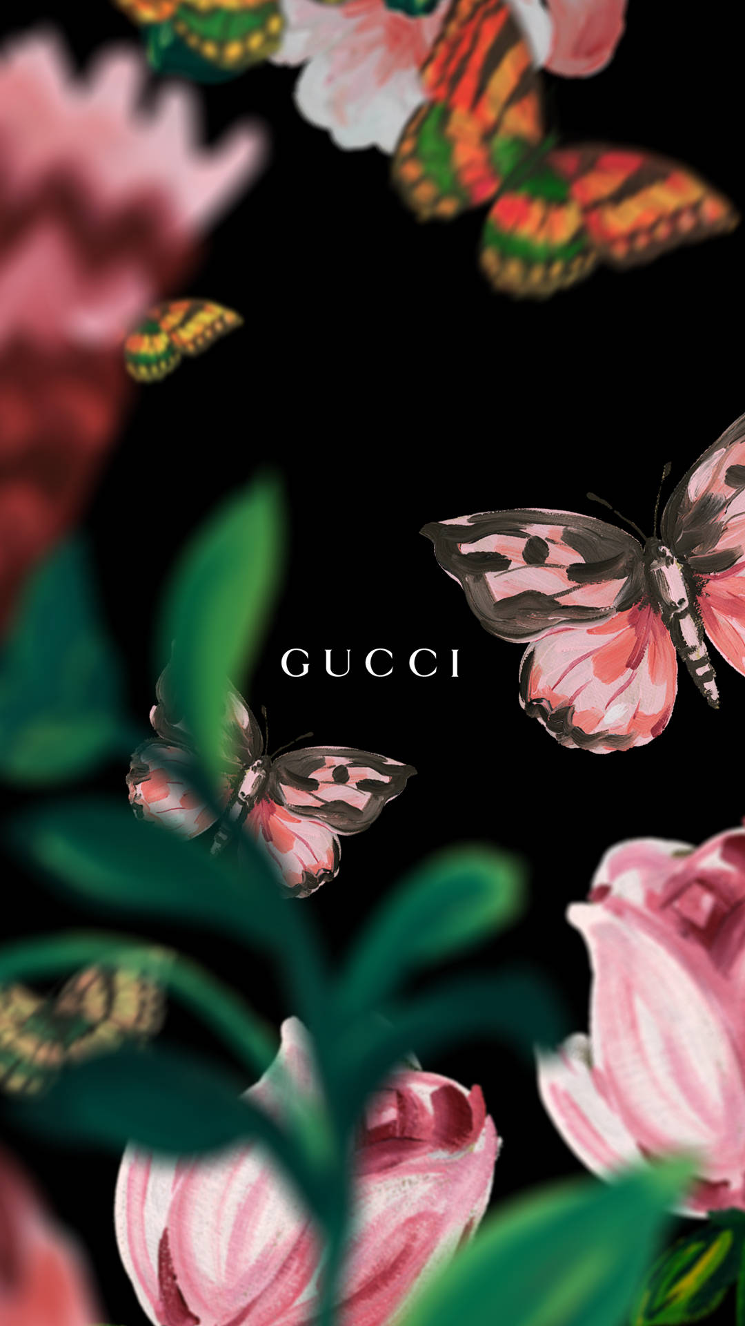Butterfly Gucci Iphone Background