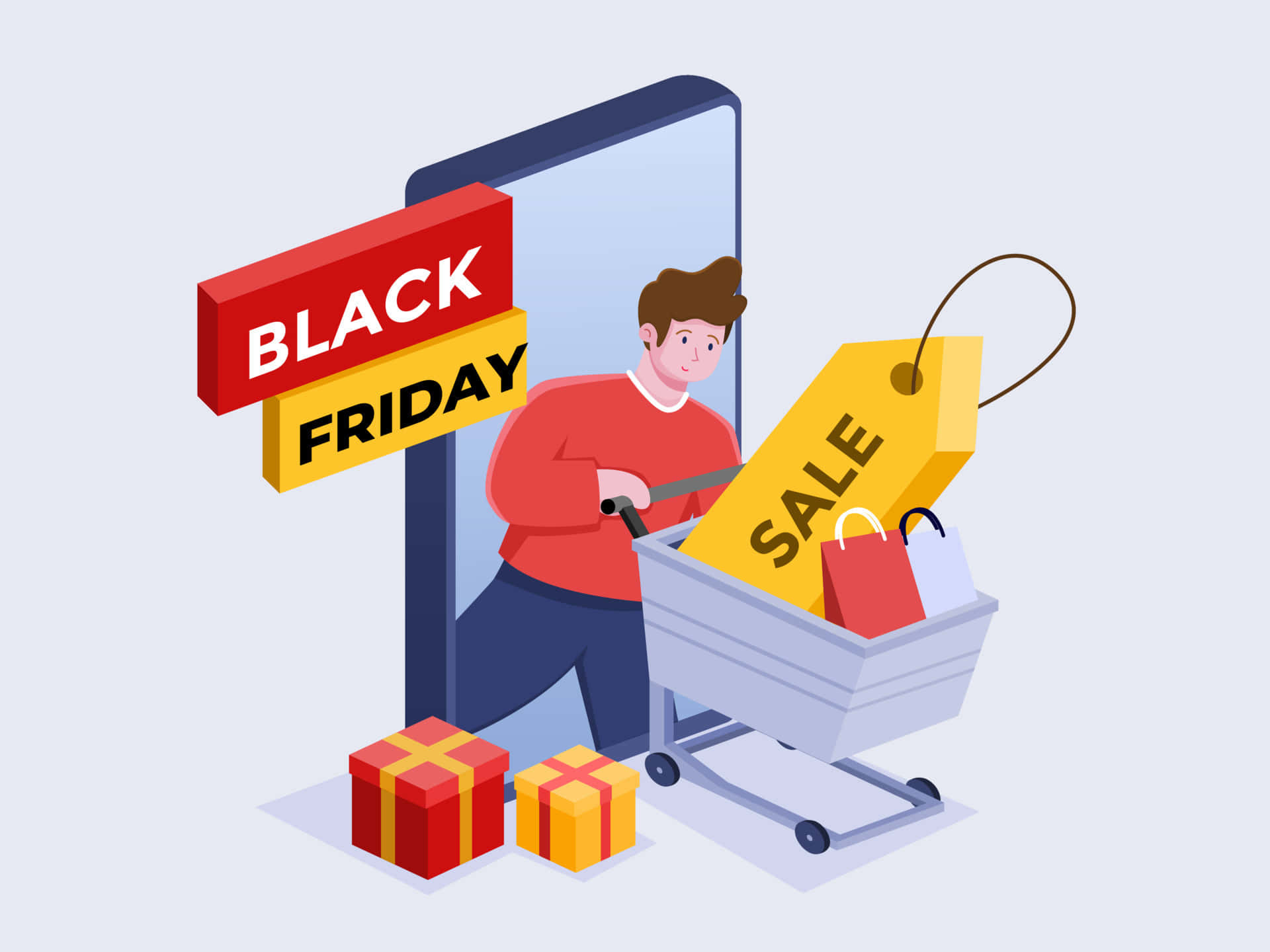 Buy Black Friday Sale Background