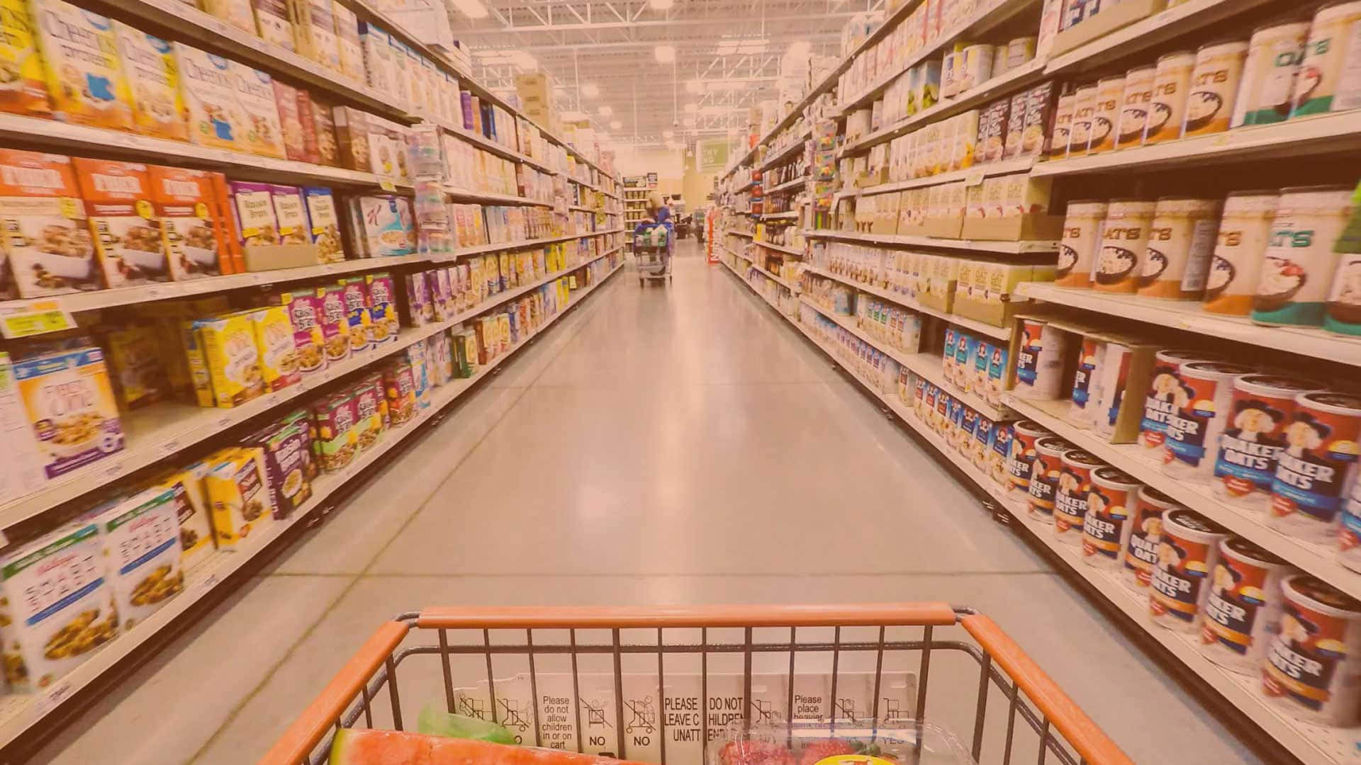 Buy Grocery Food Aisle Background