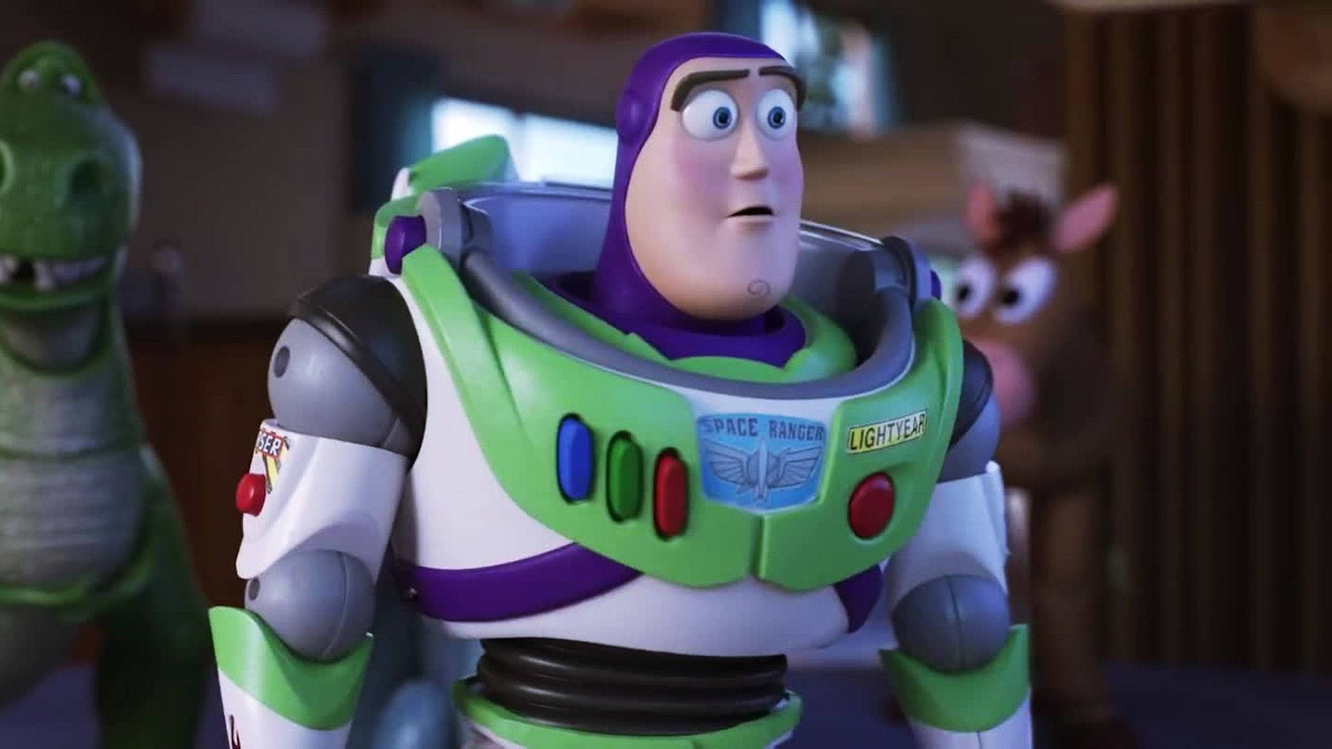 Buzz Lightyear Looking Puzzled