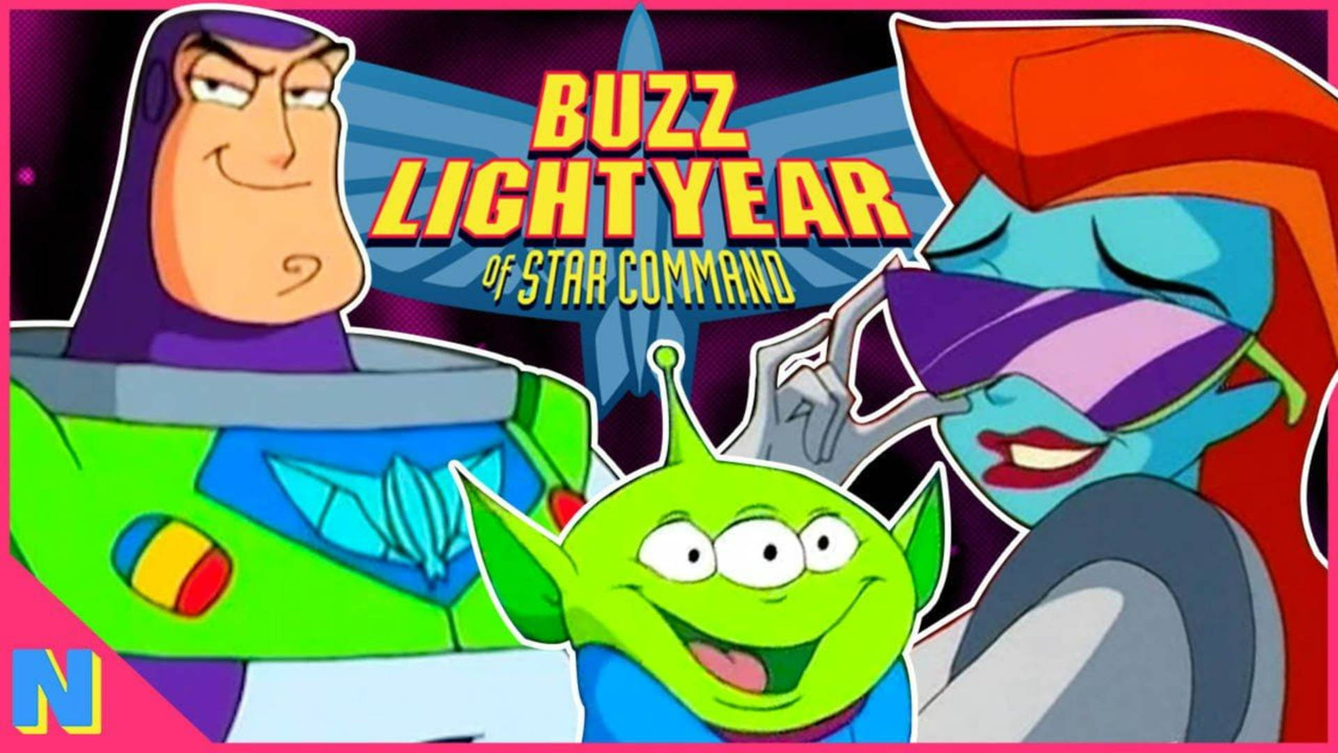 Buzz Lightyear Of Star Command Cool Show Heroes Background