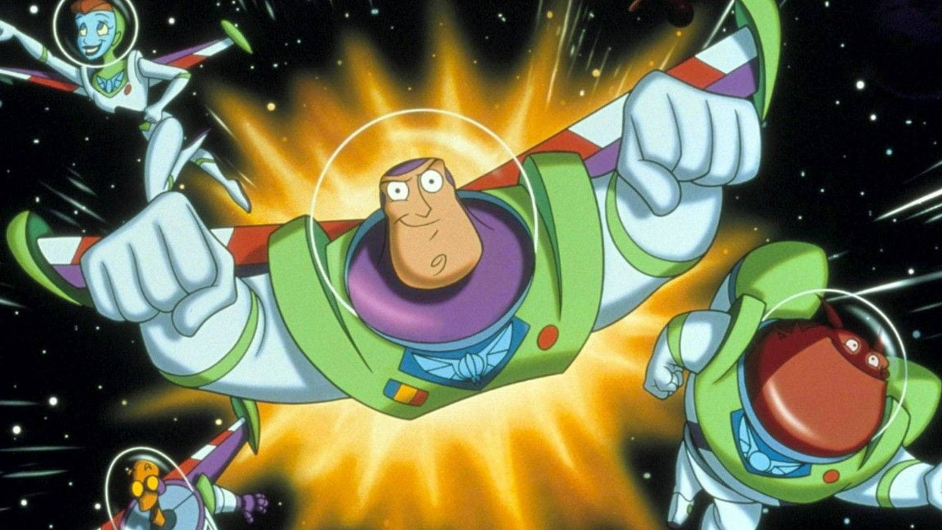 Buzz Lightyear Of Star Command Infinity And Beyond Background