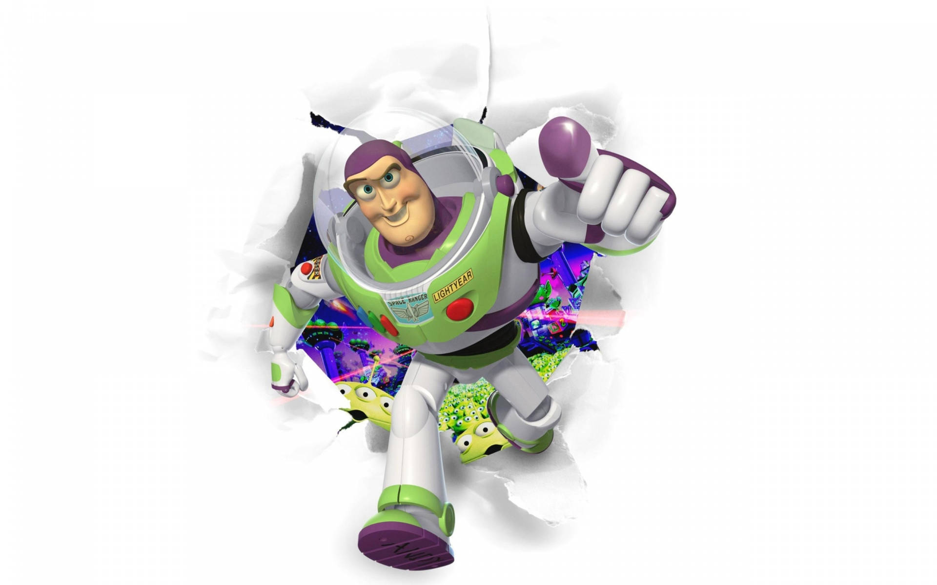 Buzz Lightyear Pixar Background