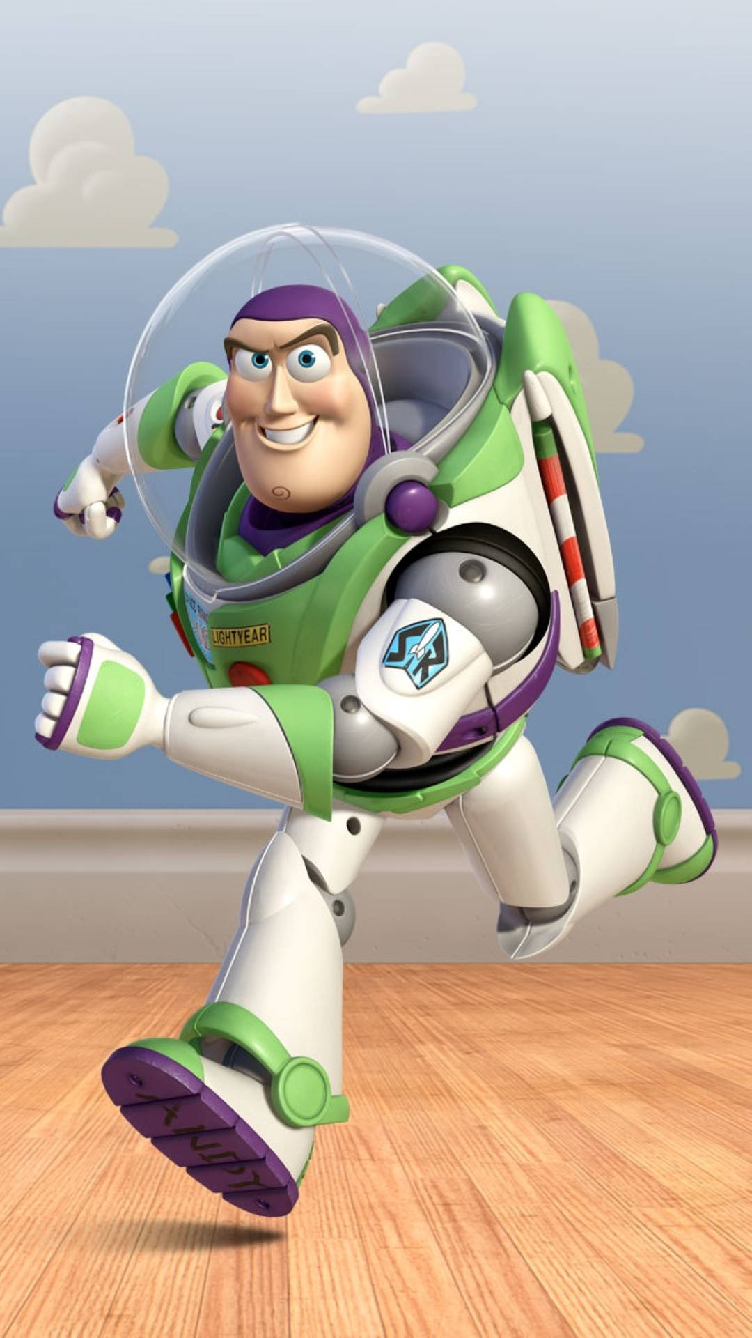 Buzz Lightyear Superhero Background