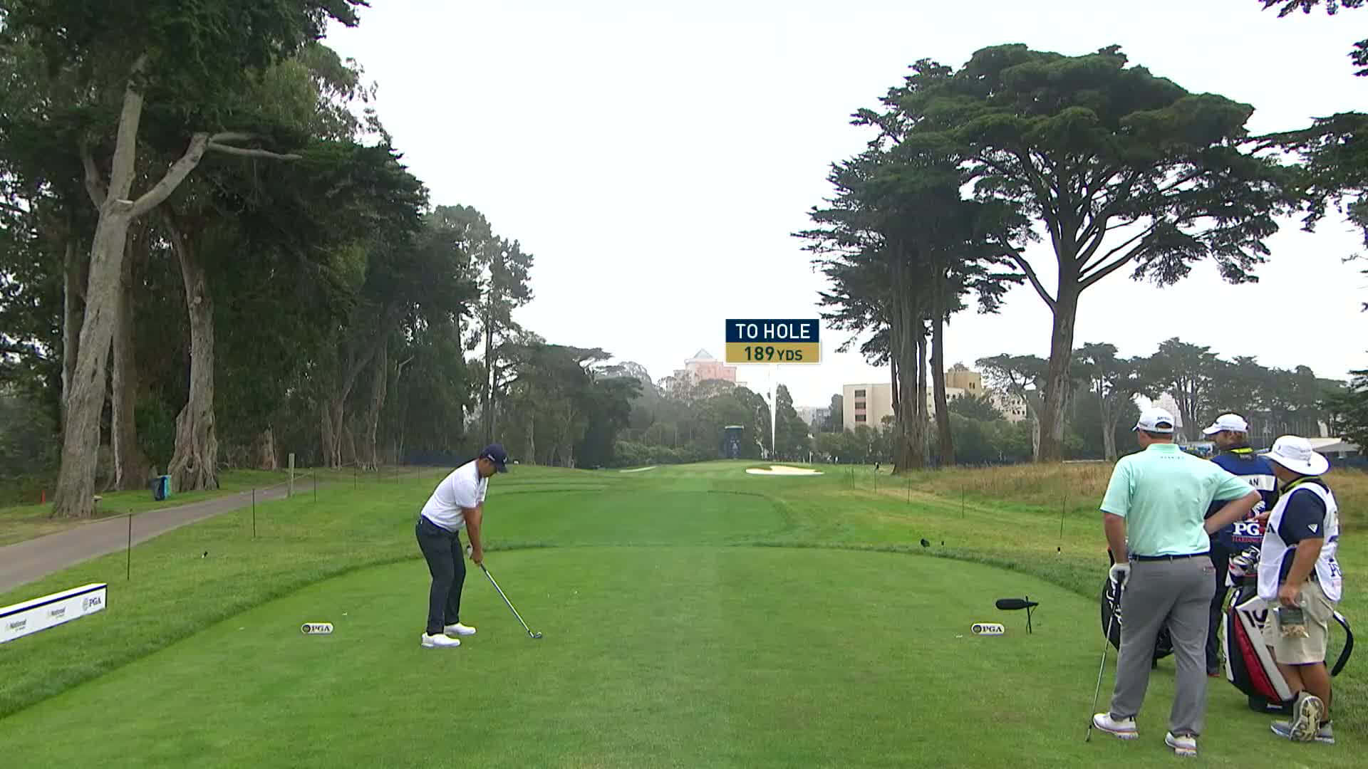 Byeong Hun An Playing In The Golf Field