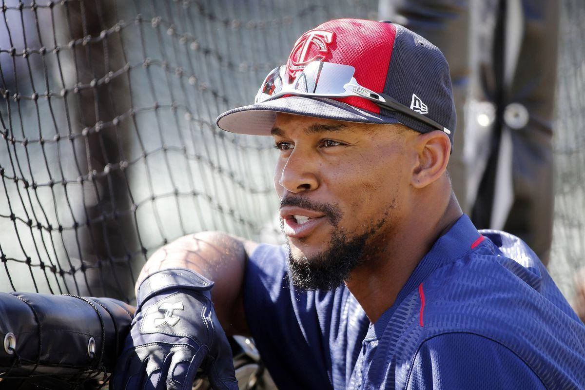 Byron Buxton Close Up Outdoors