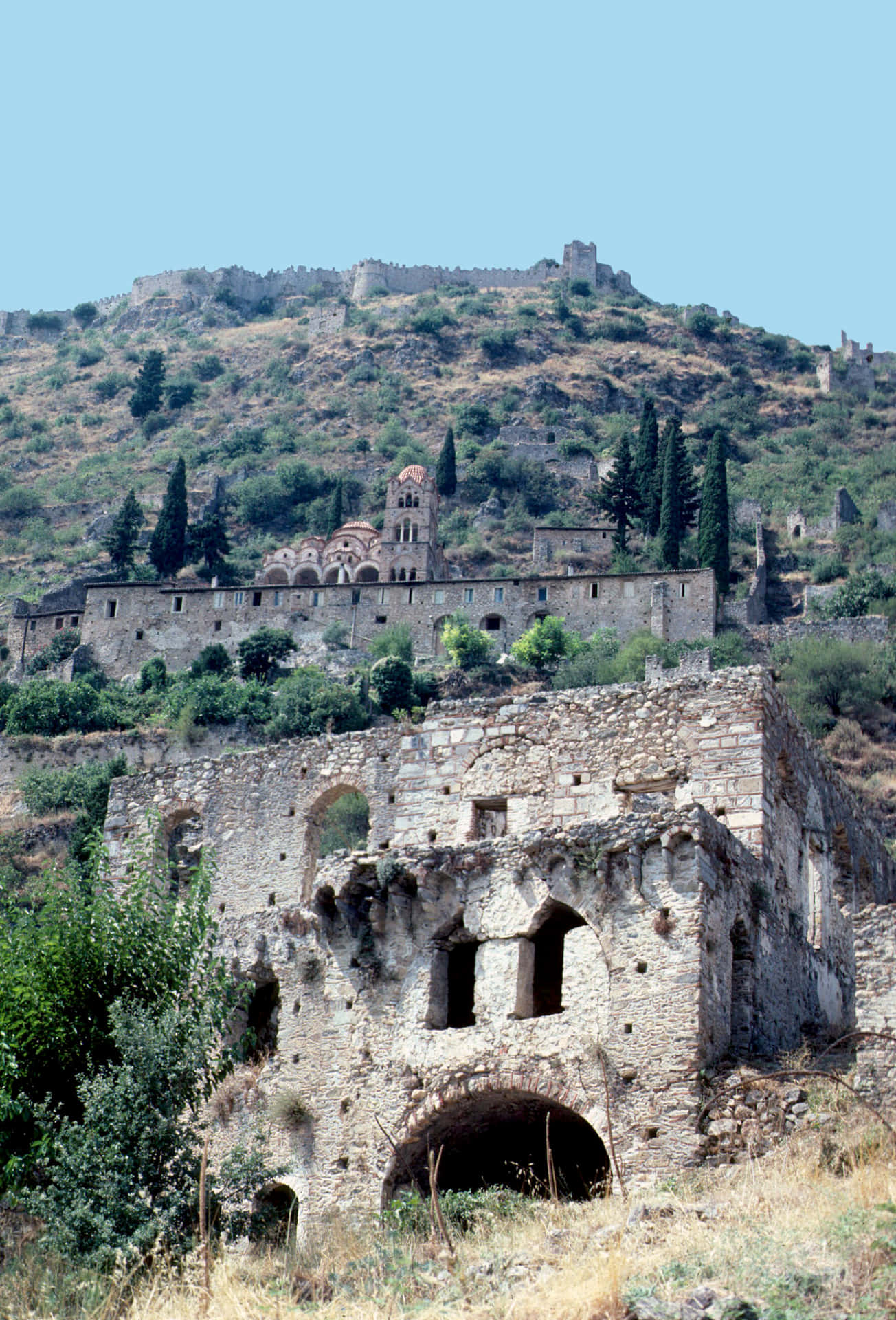 Byzantine Era Secular Architecture Background