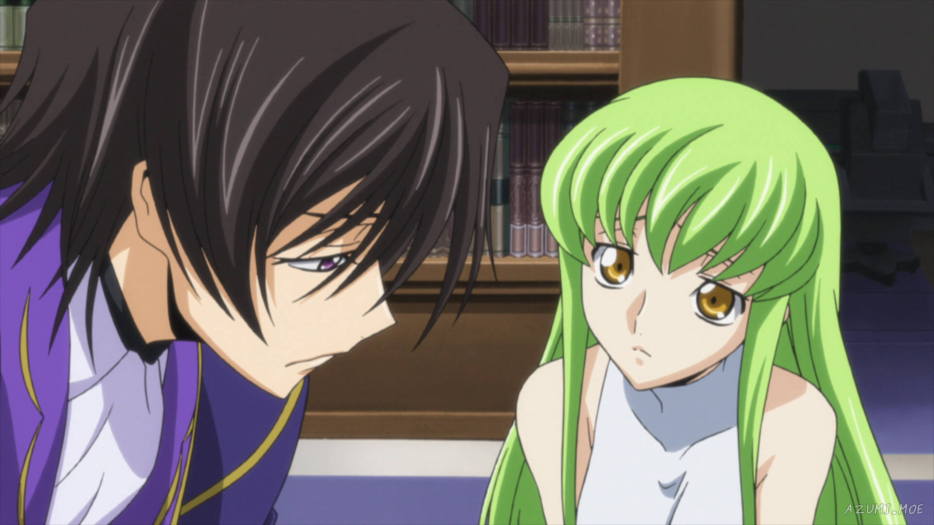 C.c. Staring On Lelouch Lamperouge
