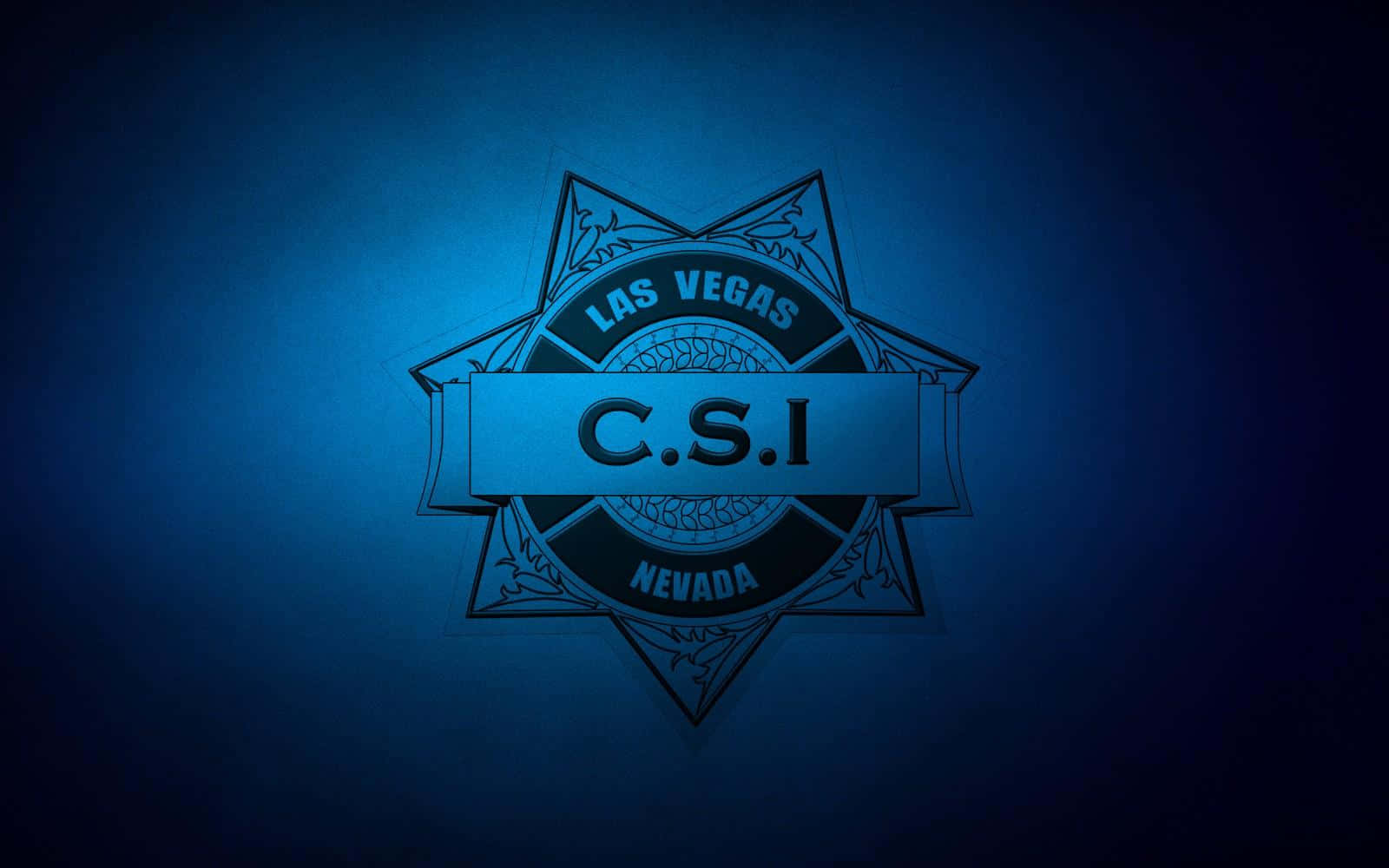 C S I Las Vegas Badge Design Background