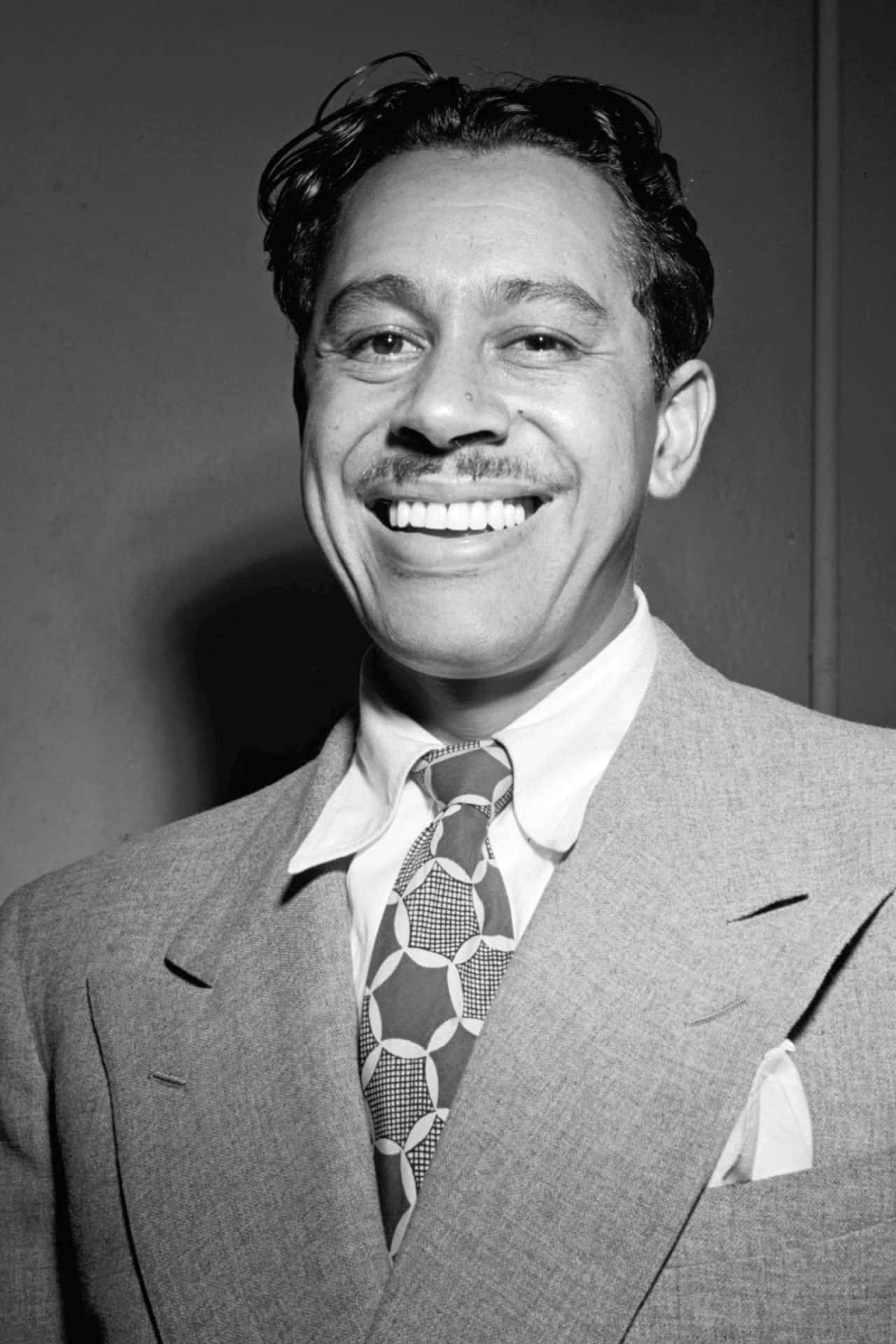 Cab Calloway Smiling Portrait Background