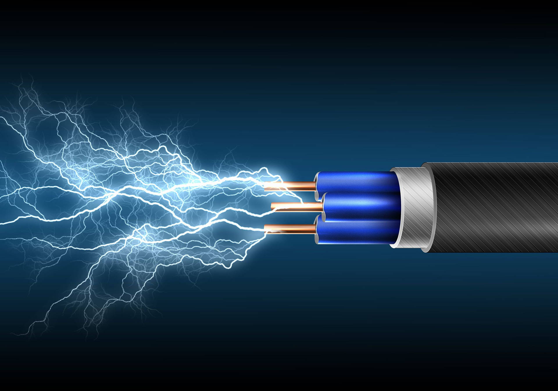 Cable With Powerful Electric Current