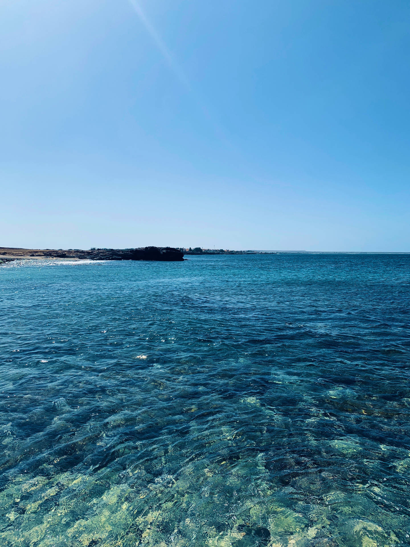 Cabo Verde Clear Waters Background