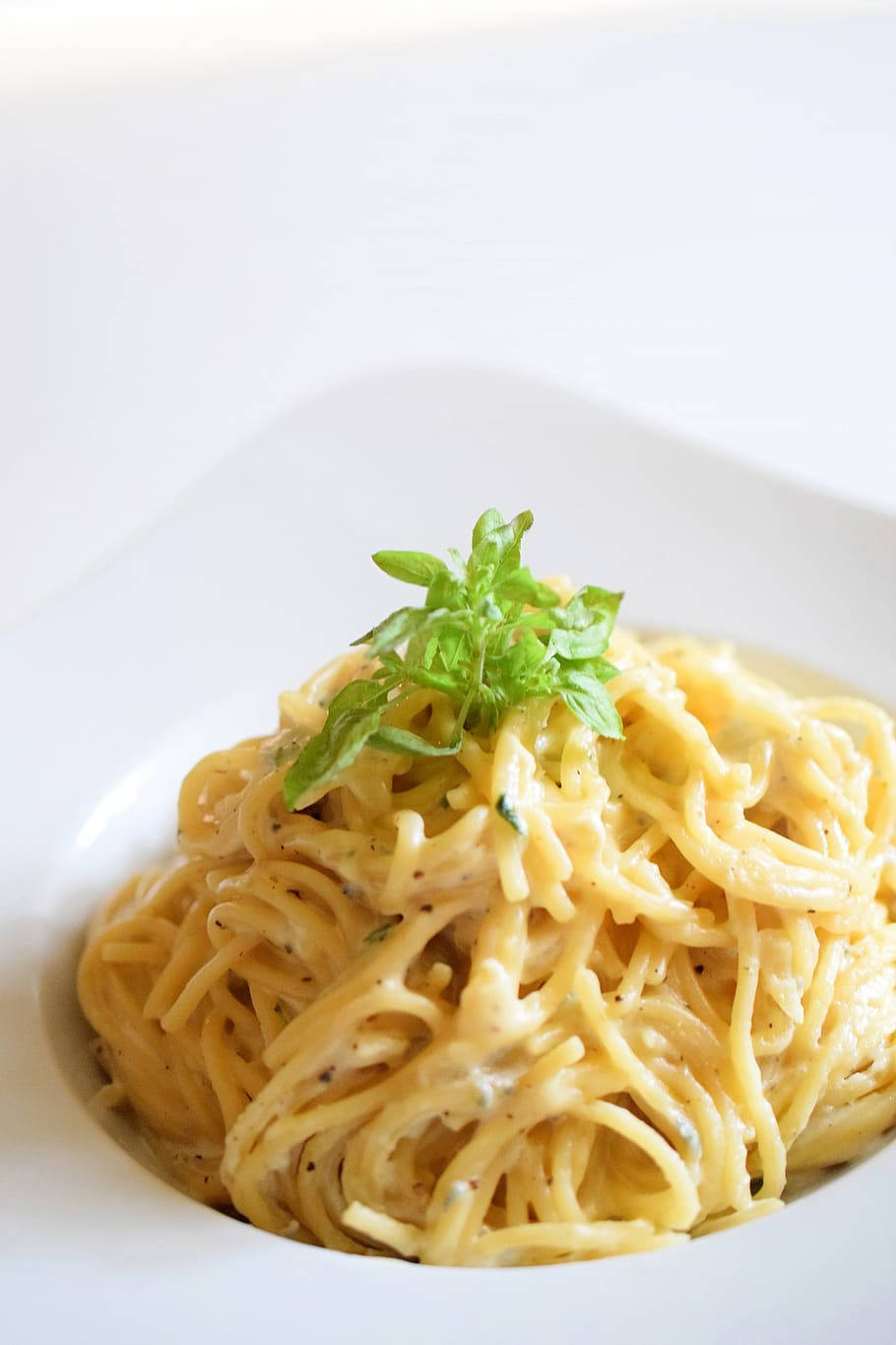 Cacio E Pepe With Parsley