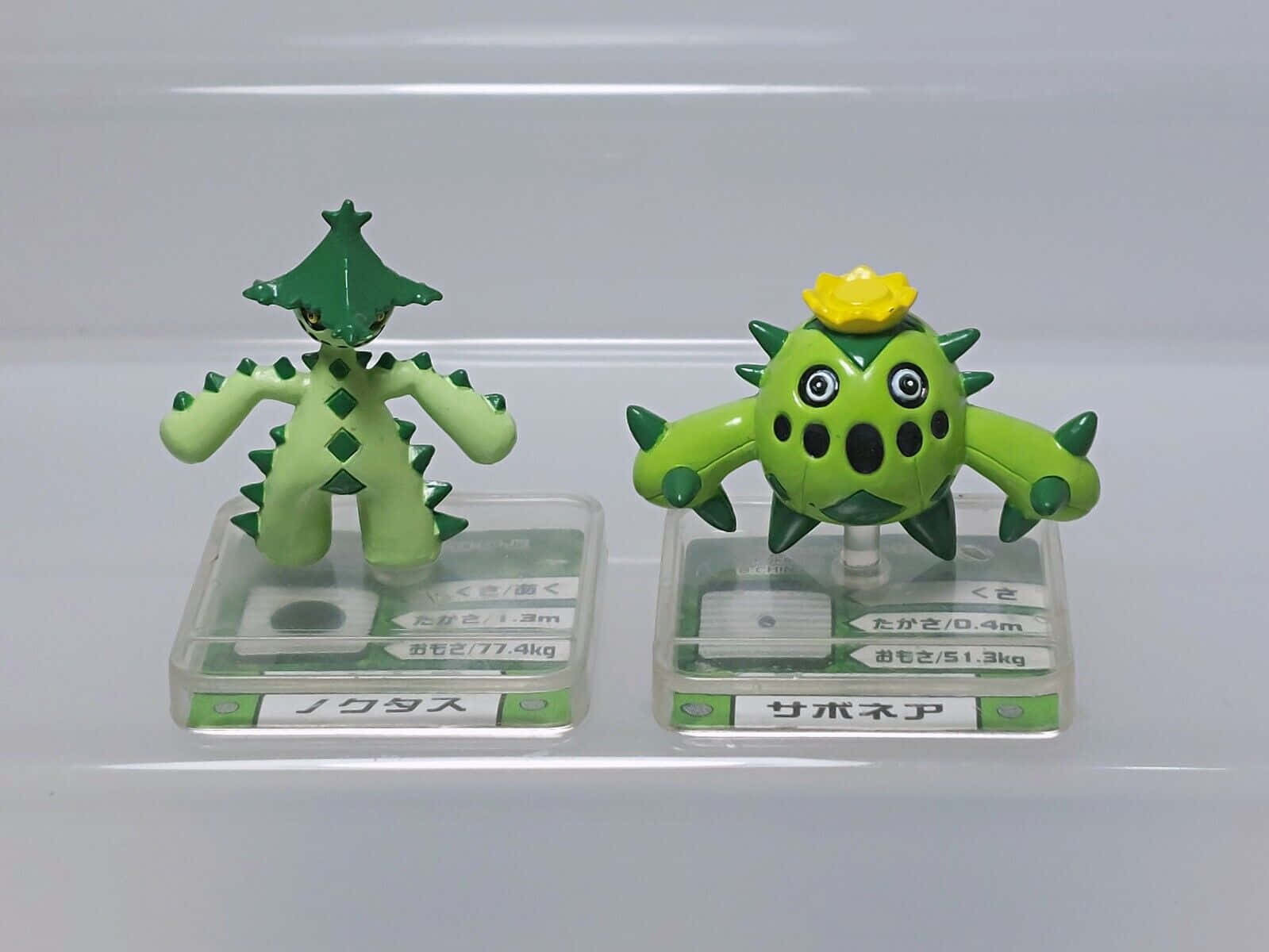 Cacnea And Cacturne Mini Figure Background