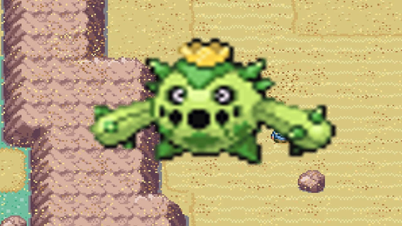 Cacnea Pixel Art Background