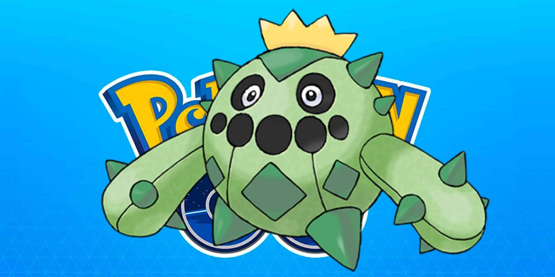Cacnea Pokemon Go Blue Background