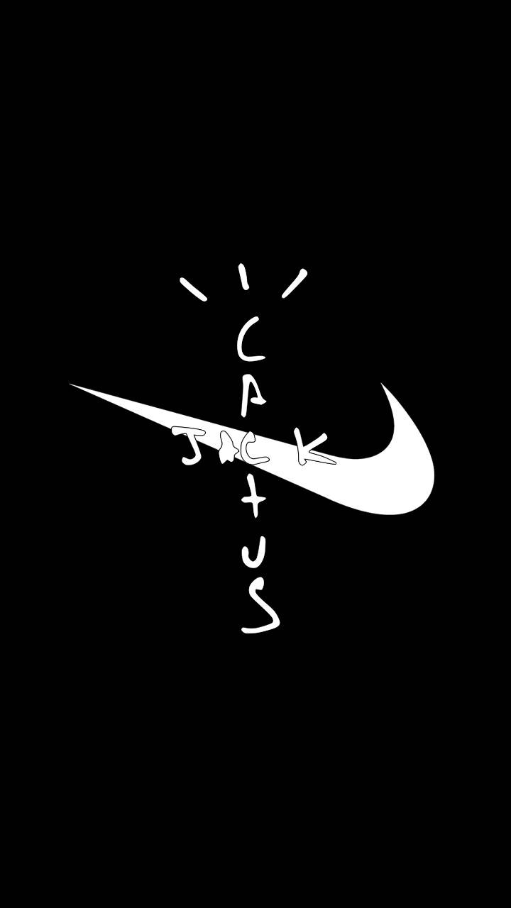 Cactus Jack Travis Scott Nike Logo Background