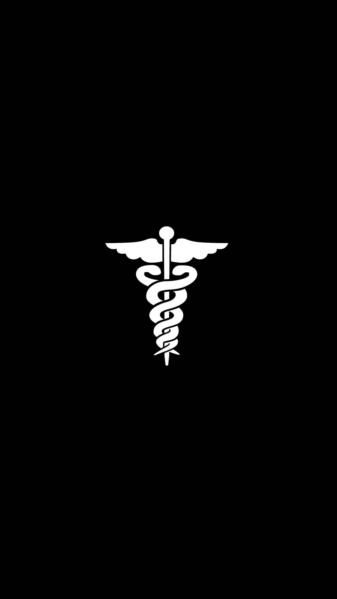 Caduceus Plain Hd Iphone Wallpaper Background