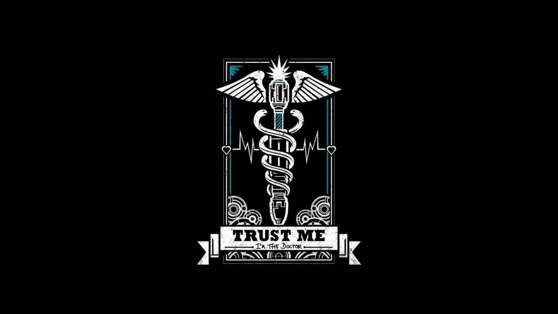 Caduceus Symbol For Doctor Motivation Background