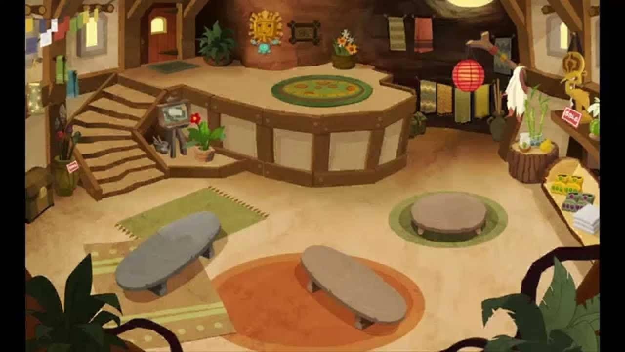 Cafe Scene In Animal Jam